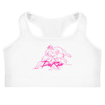 Load image into Gallery viewer, Artwork Sports Bra Pink
