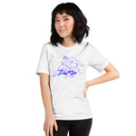 Load image into Gallery viewer, Artwork Tee Blue
