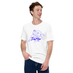 Load image into Gallery viewer, Artwork Tee Blue
